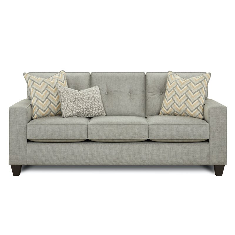 Ebern Designs Michigantown 82" Square Arm Sofa Bed | Wayfair